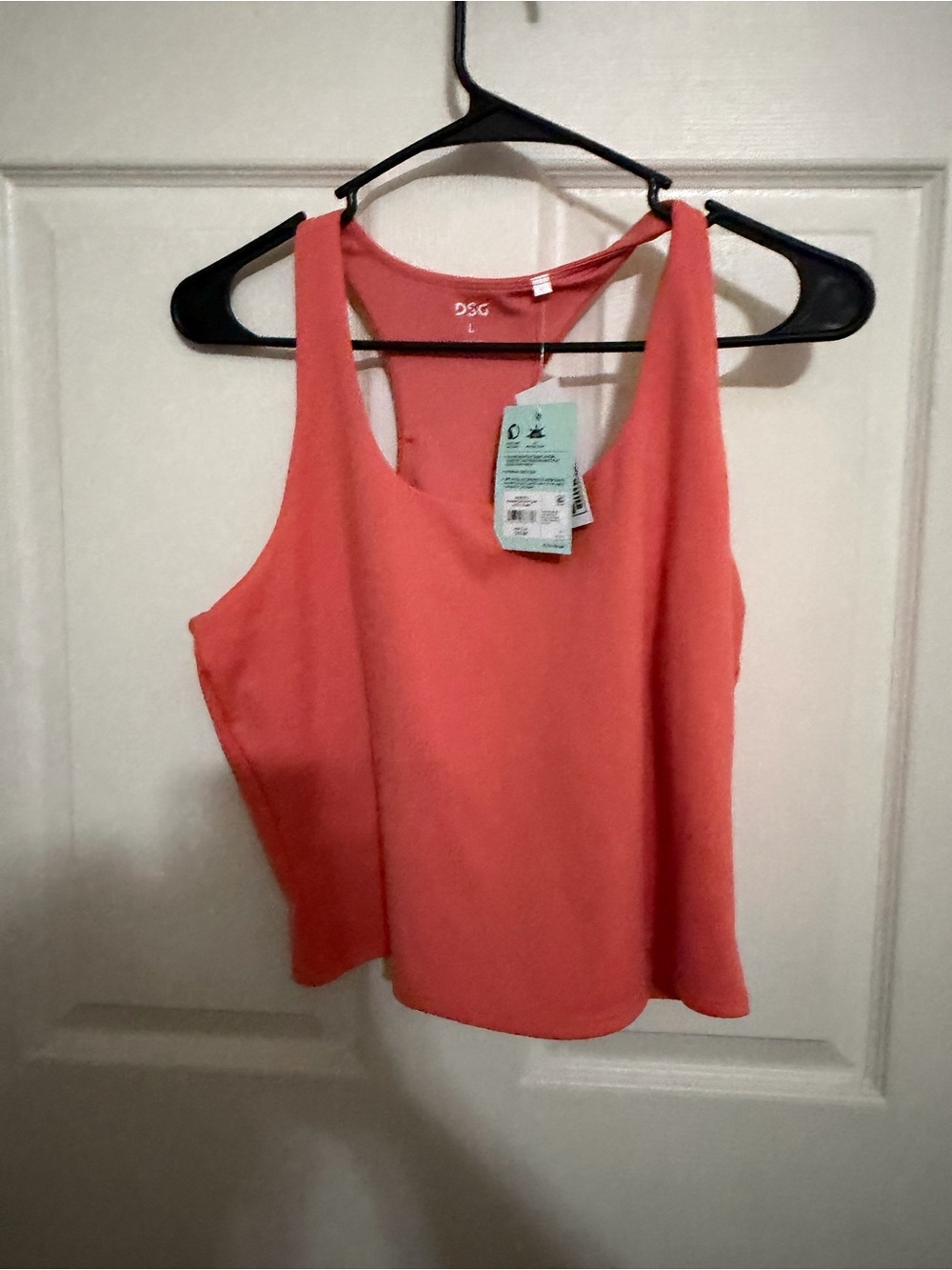 DSG Coral Cutout Racerback Tank